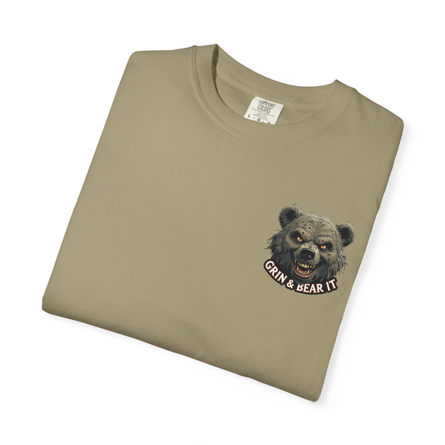 Satirical Stock Market Crash Unisex Tee, Funny Grin & Bear It Tshirt, Financial Crisis Shirt, Market Meltdown Top, Wall Street Humor Gift
