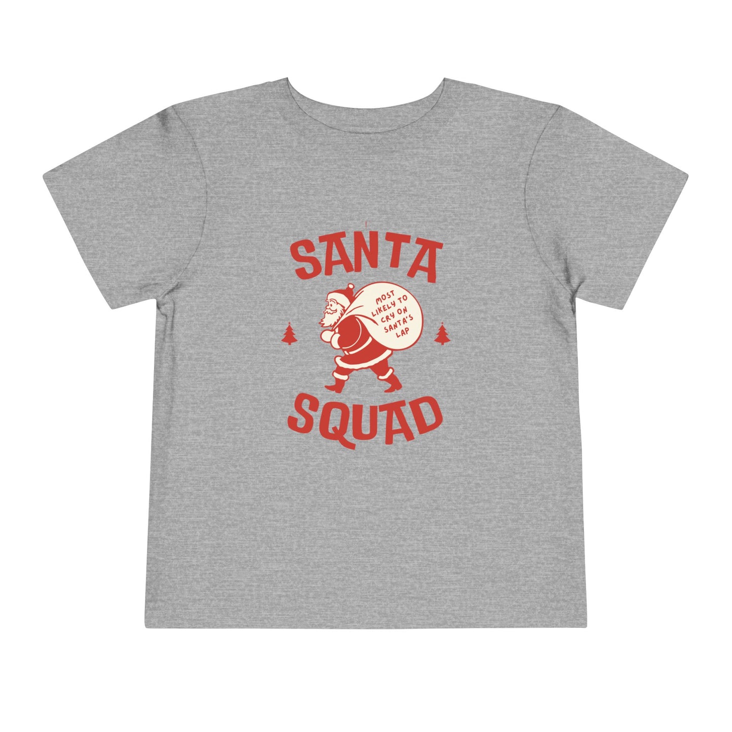 Santa Squad Toddler Short Sleeve Tee