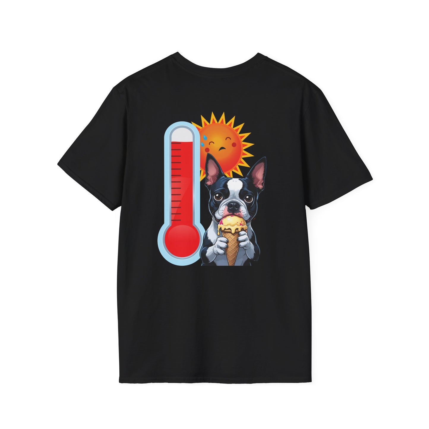Grin and Bear it Unisex T-Shirt, Ice Cream Cone Design, This Too Shall Pass, Hot Weather Shirt, Funny Graphic Tee