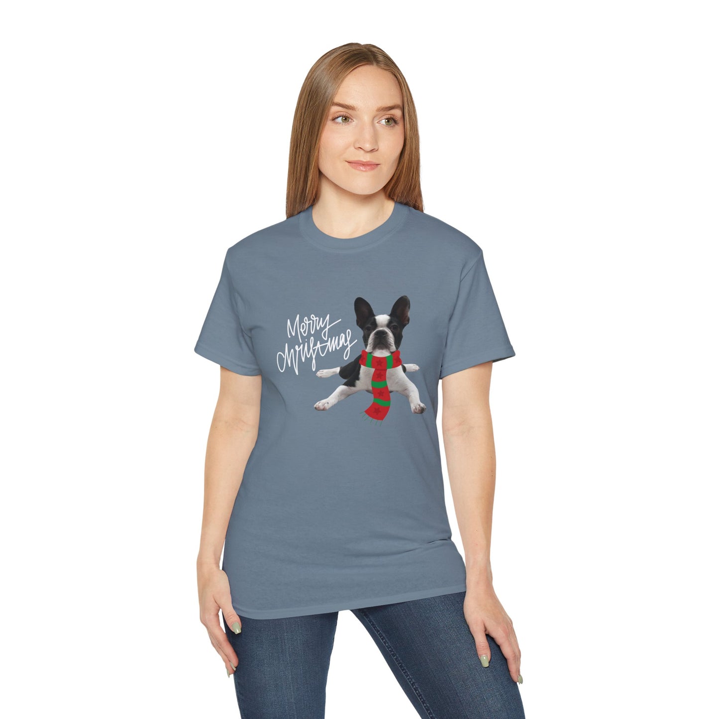 Boston Terrier Holiday Tee