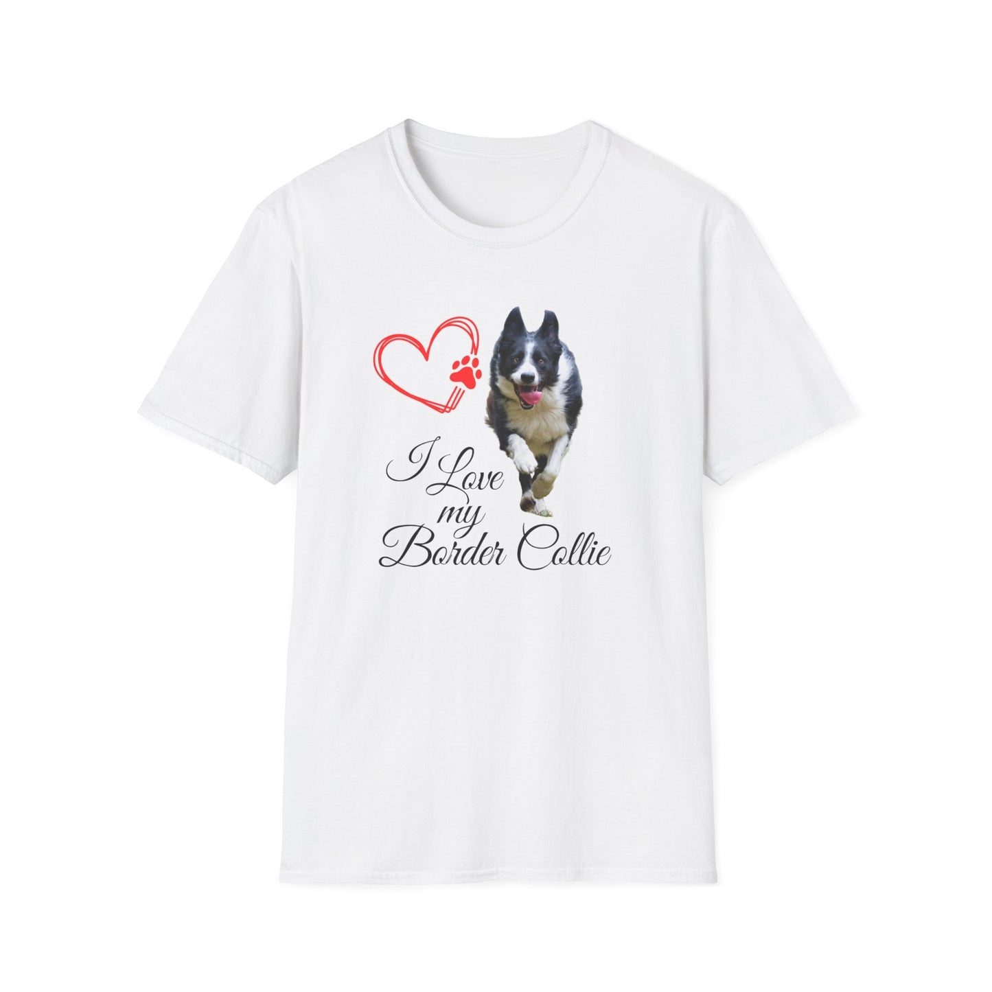 Border Collie lover shirt, border collie lover gift, border collie, gift for border collie owner, Unisex Softstyle T-Shirt