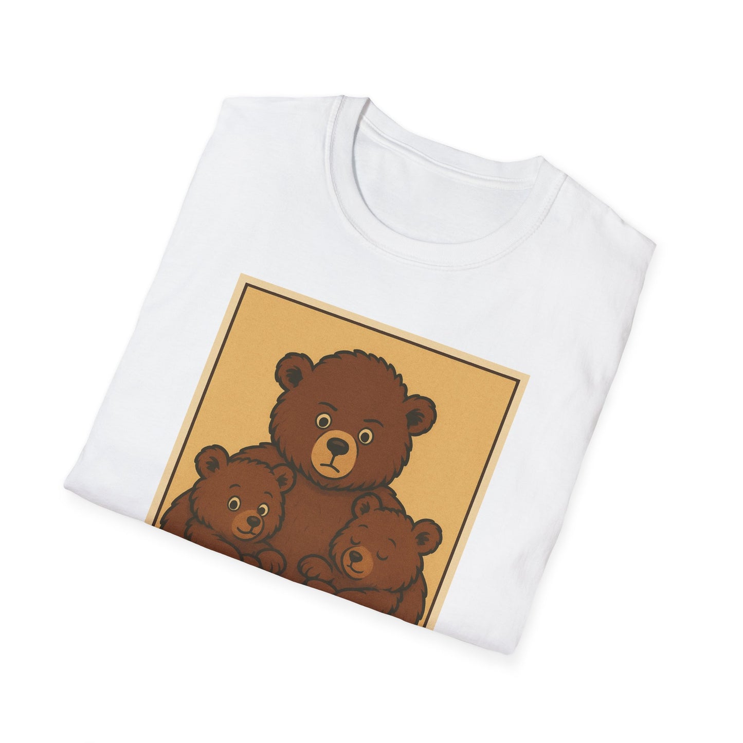 Funny Bear Unisex T-Shirt - Don't Pet the Fluff Dogs