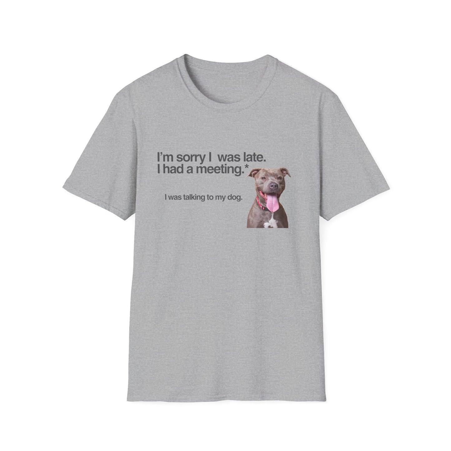 Personalized Dog Meeting Apology T-Shirt
