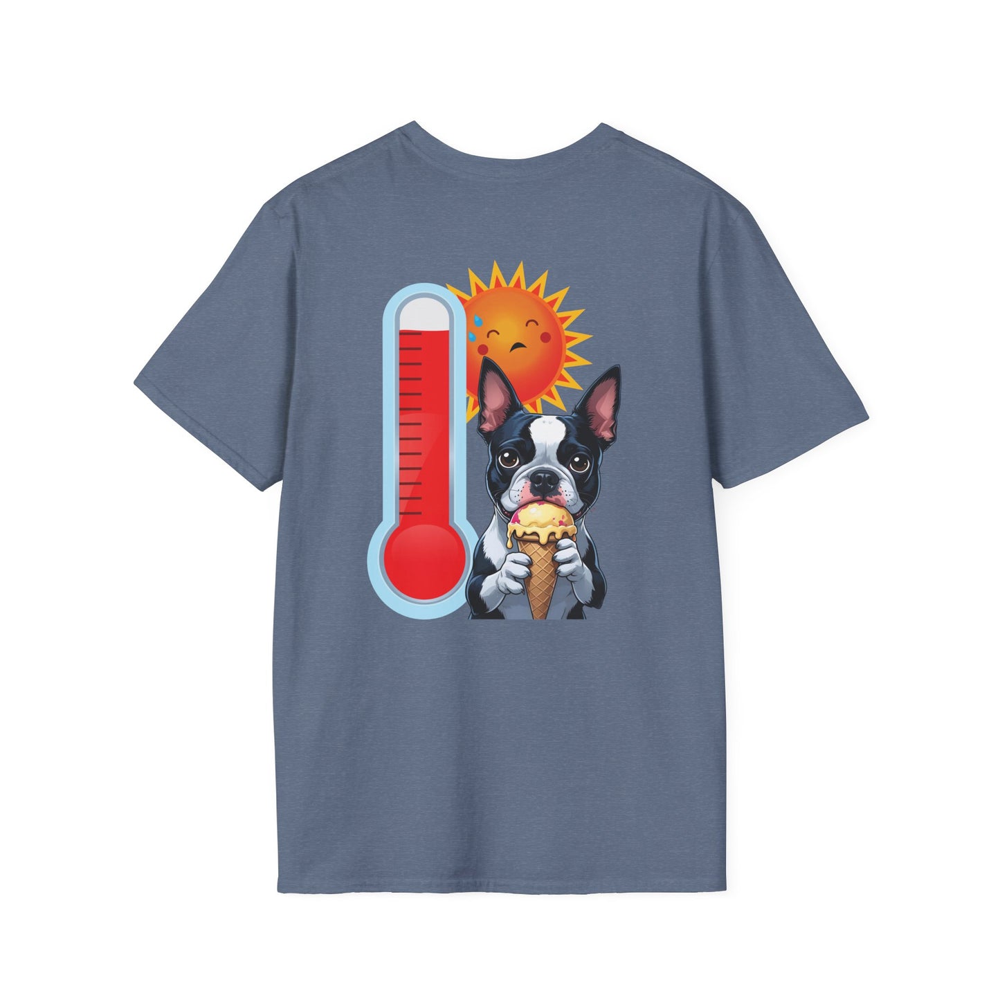 Grin and Bear it Unisex T-Shirt, Ice Cream Cone Design, This Too Shall Pass, Hot Weather Shirt, Funny Graphic Tee