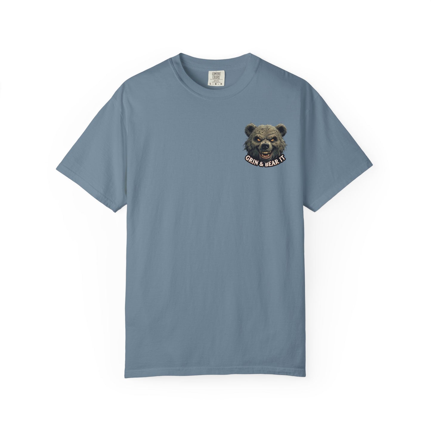 Satirical Stock Market Crash Unisex Tee, Funny Grin & Bear It Tshirt, Financial Crisis Shirt, Market Meltdown Top, Wall Street Humor Gift