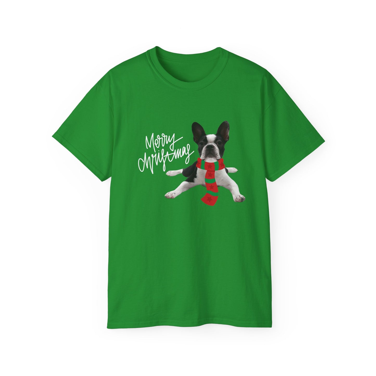 Boston Terrier Holiday Tee