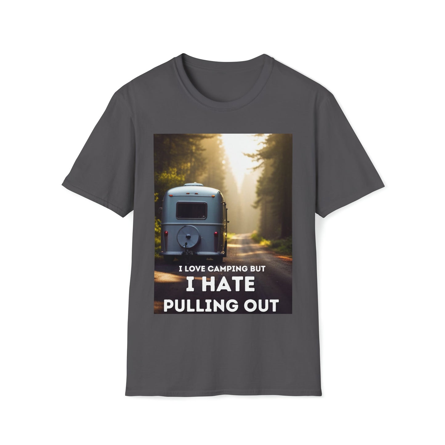 I love camping but I hate pulling out T-Shirt, funny camping shirt, funny rv owner shirt, Adult humor camping shirt