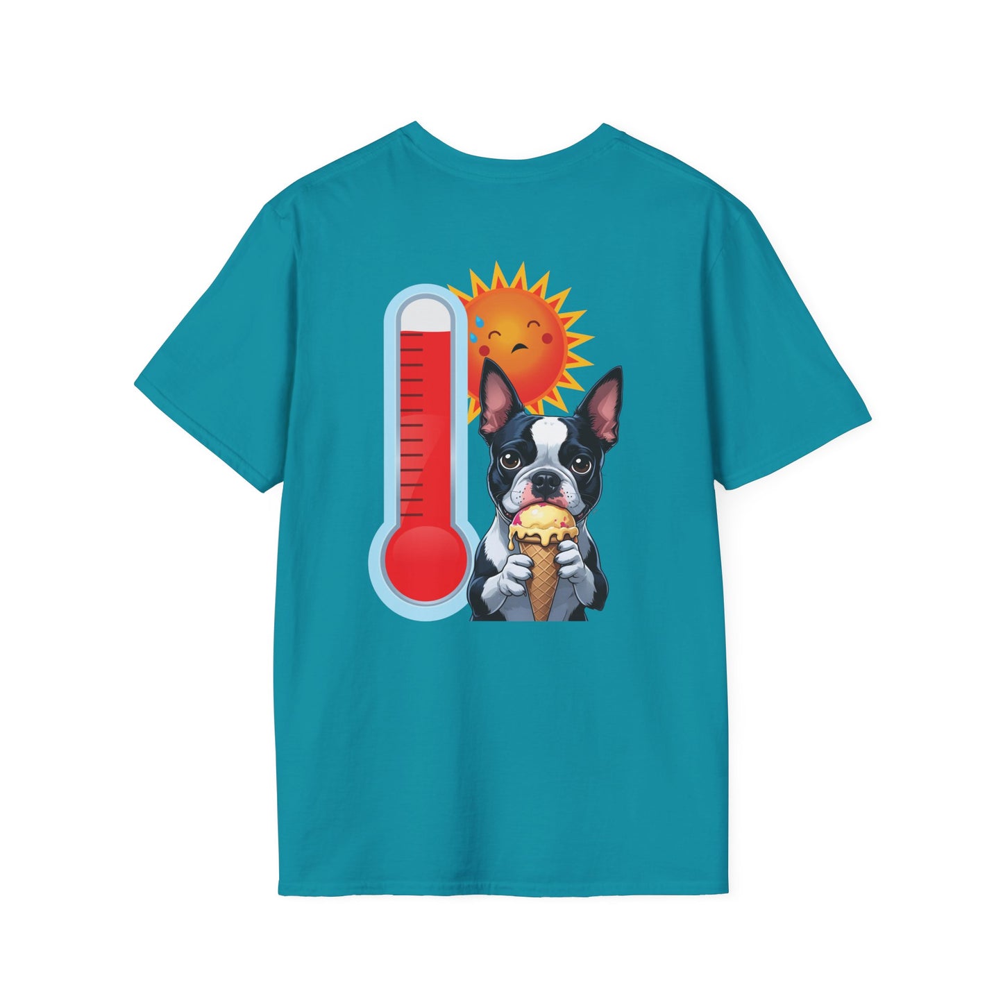 Grin and Bear it Unisex T-Shirt, Ice Cream Cone Design, This Too Shall Pass, Hot Weather Shirt, Funny Graphic Tee
