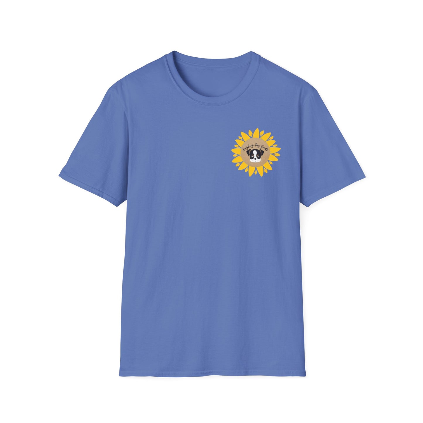 Sunflower Paw Print Good Vibes Unisex T-Shirt