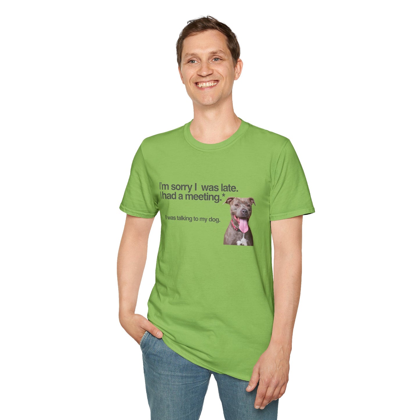 Personalized Dog Meeting Apology T-Shirt