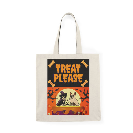 Tote Bag - Cute Doggy Trick or Treat Bag for Halloween