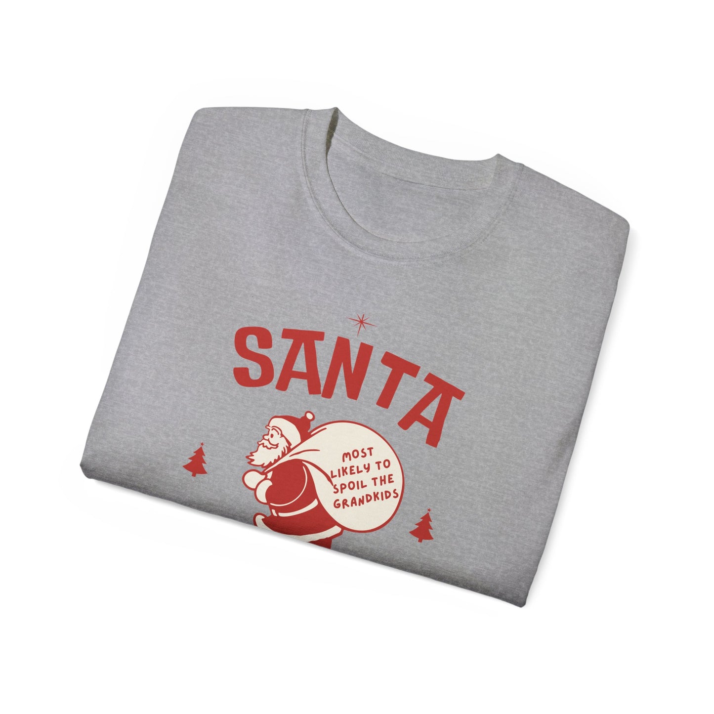 Santa Squad Unisex Ultra Cotton Tee - Perfect for Christmas Celebrations