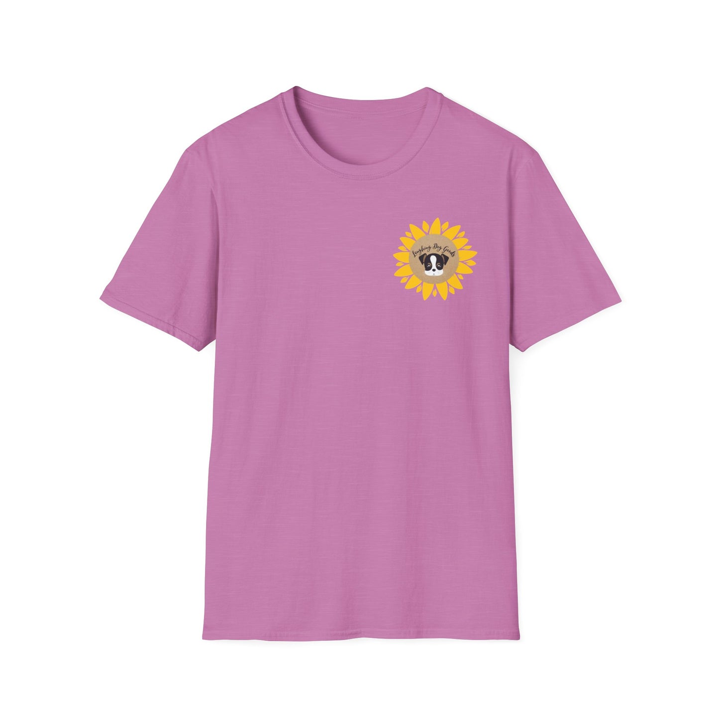 Sunflower Paw Print Good Vibes Unisex T-Shirt