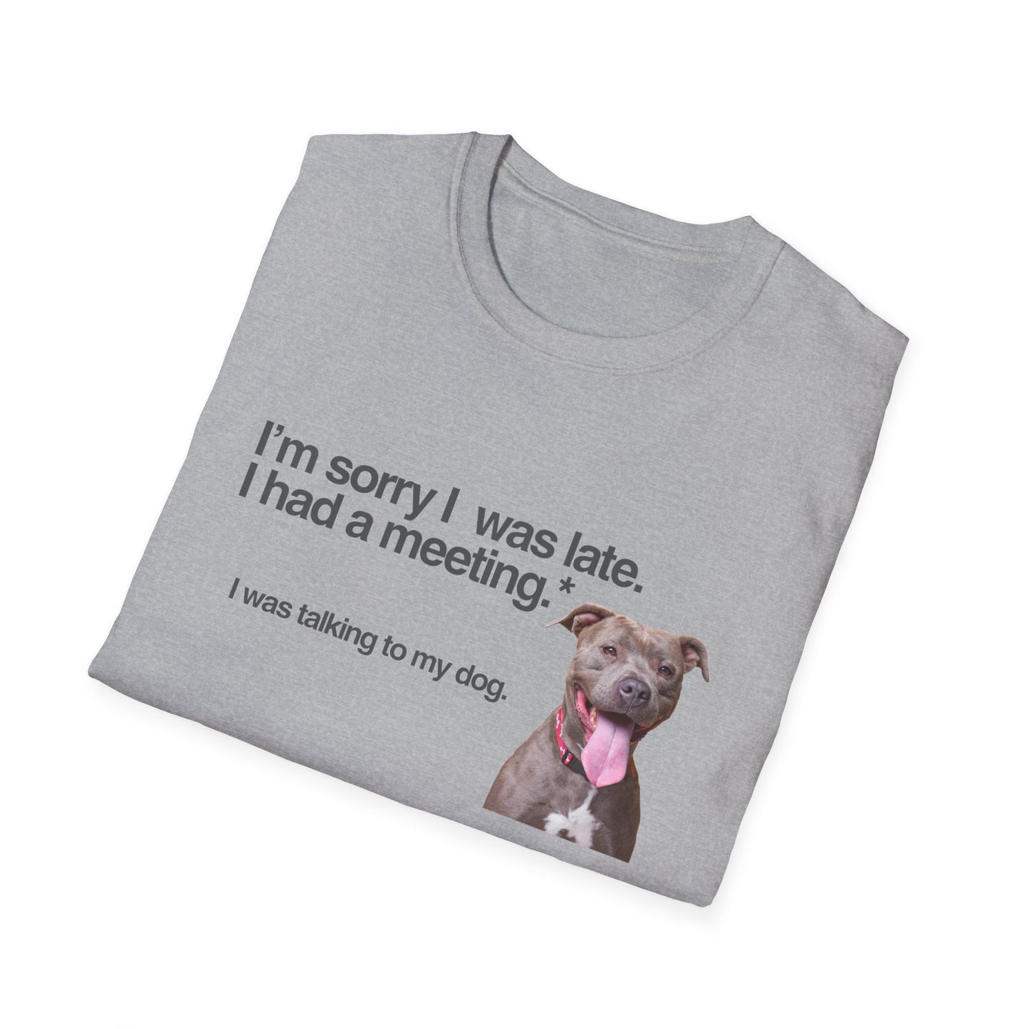 Personalized Dog Meeting Apology T-Shirt