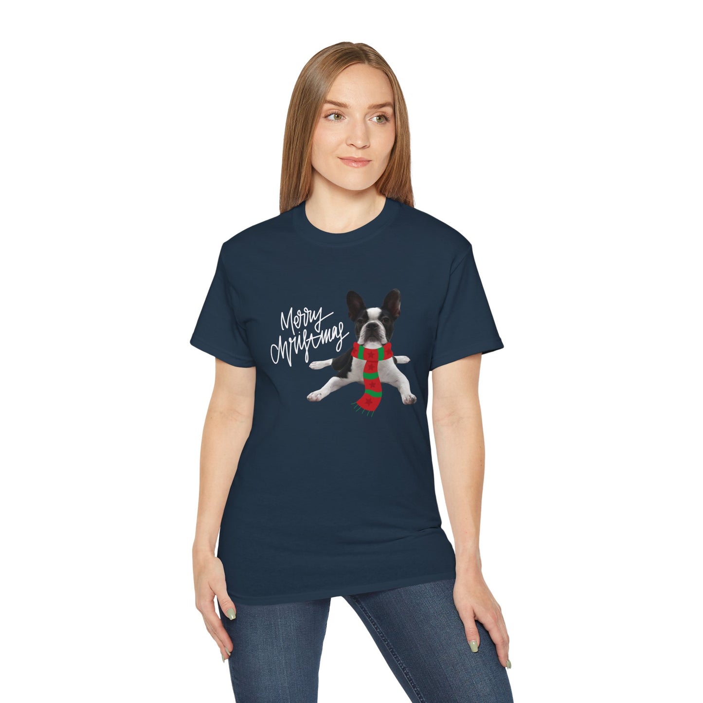 Boston Terrier Holiday Tee