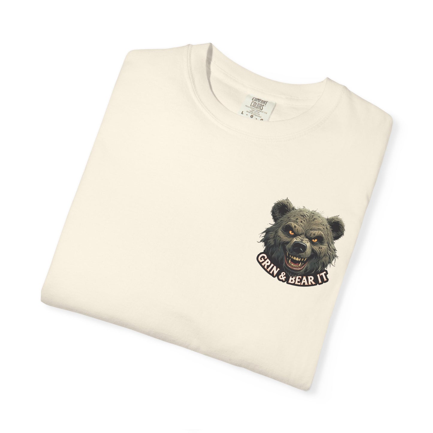 Satirical Stock Market Crash Unisex Tee, Funny Grin & Bear It Tshirt, Financial Crisis Shirt, Market Meltdown Top, Wall Street Humor Gift
