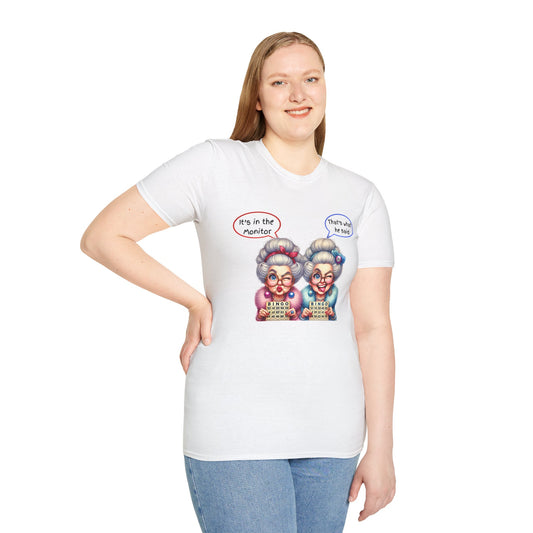 Funny Play on the That's what she said line.  Funny Bingo Ladies