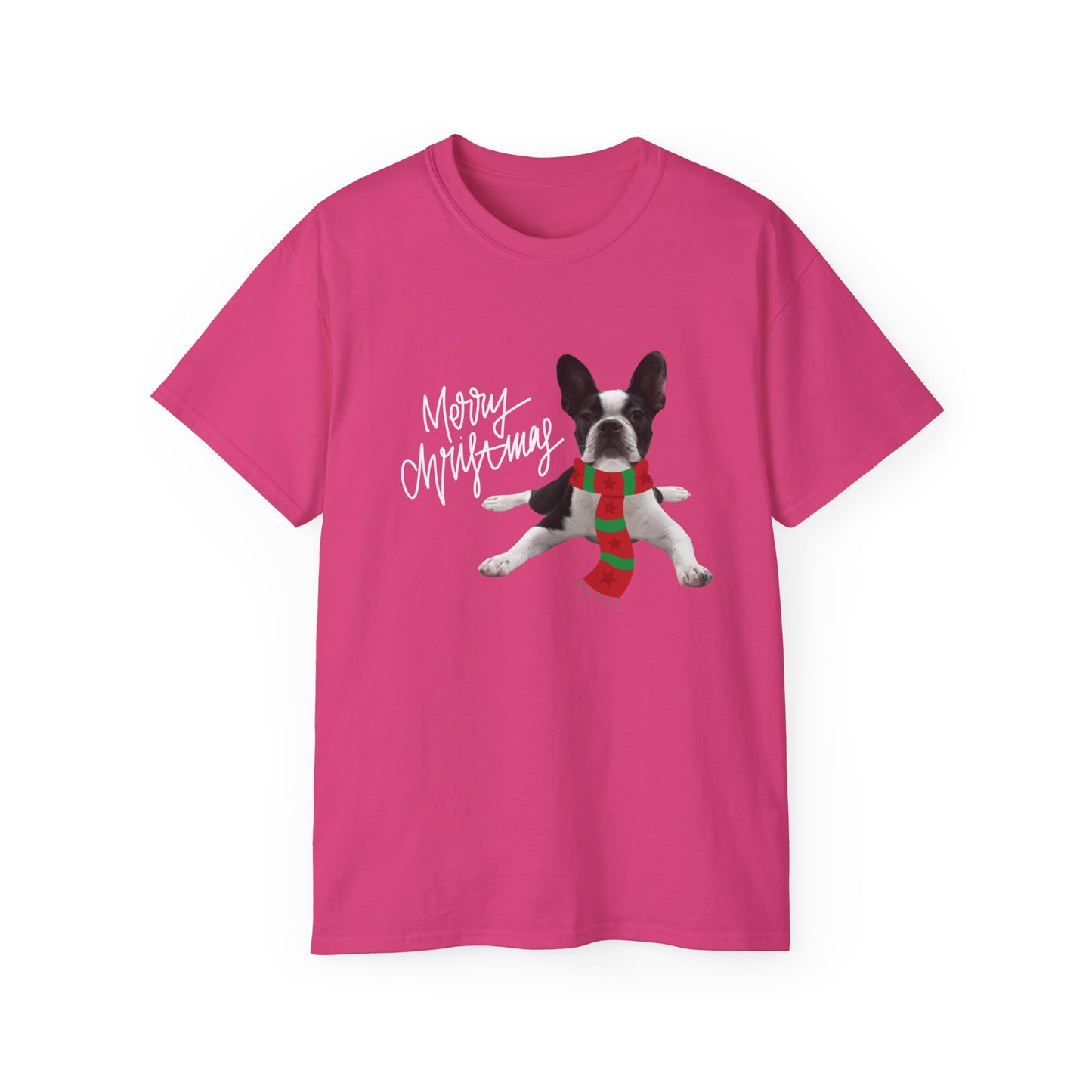 Boston Terrier Holiday Tee