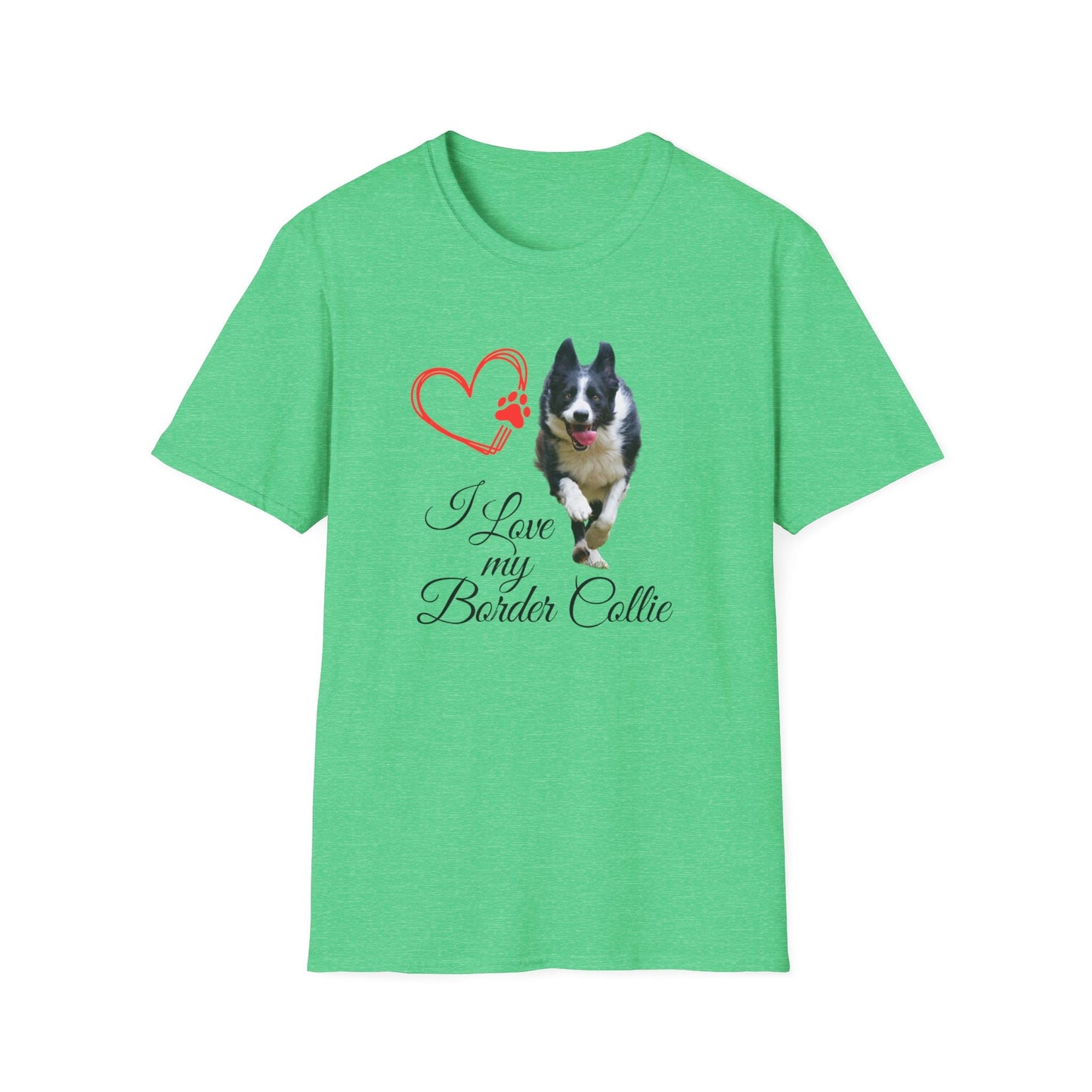 Border Collie lover shirt, border collie lover gift, border collie, gift for border collie owner, Unisex Softstyle T-Shirt