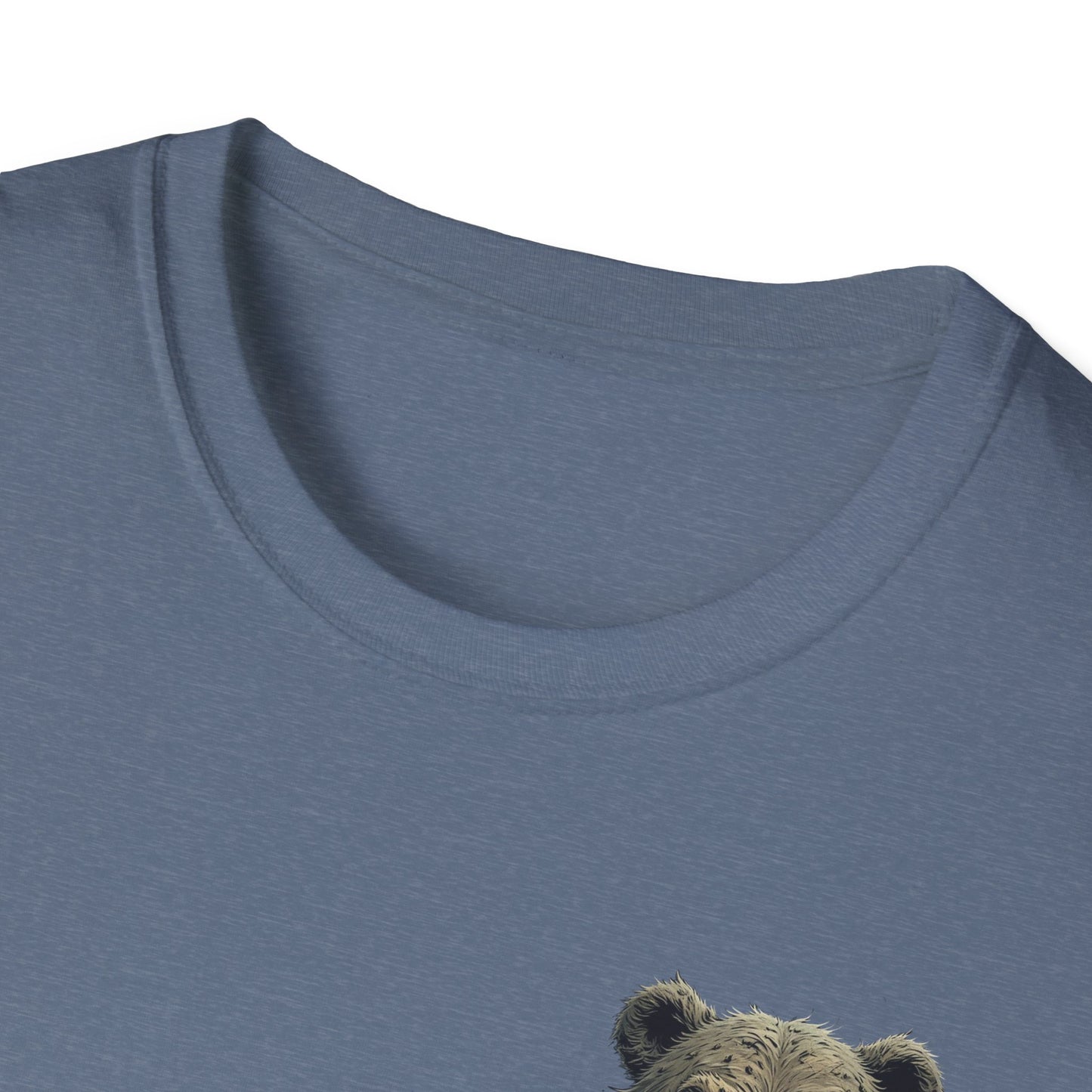 Grin and Bear it Unisex T-Shirt, Ice Cream Cone Design, This Too Shall Pass, Hot Weather Shirt, Funny Graphic Tee