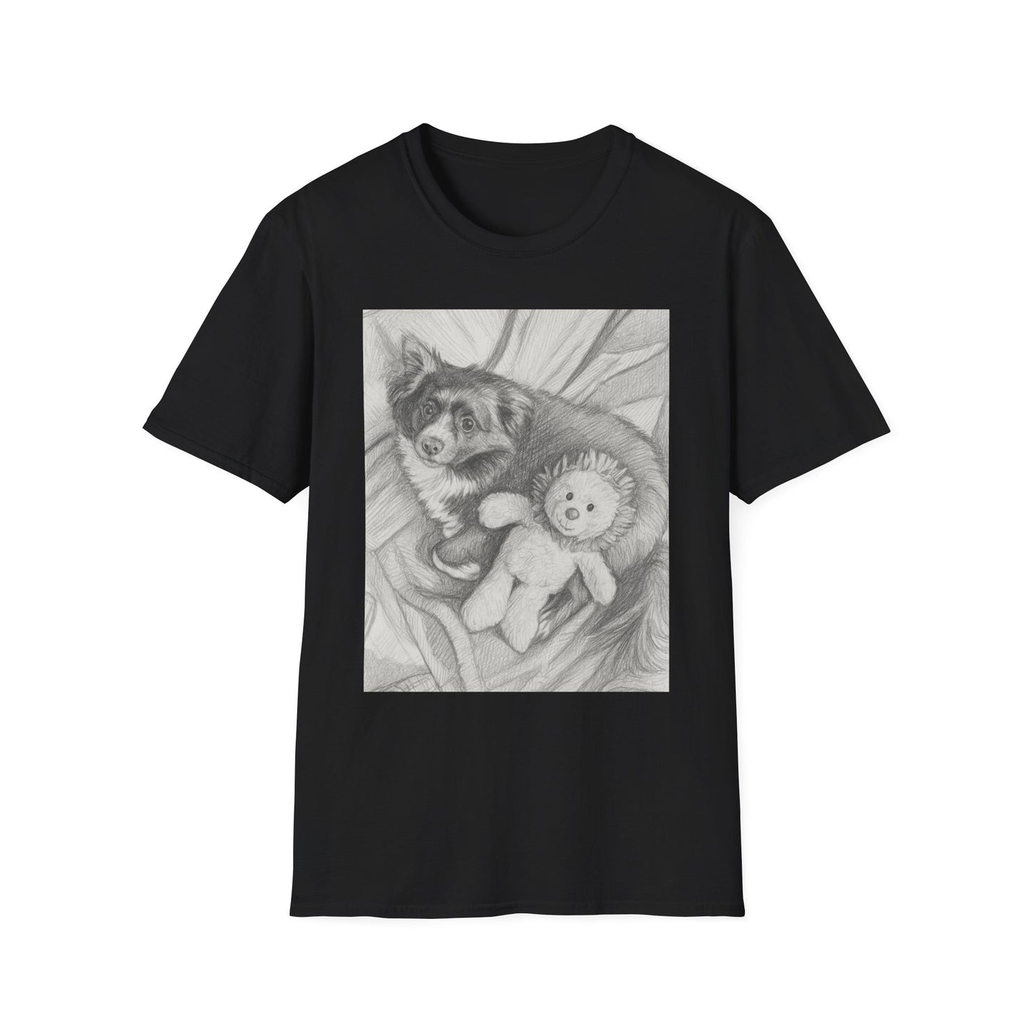 Personalized Custom Pet Sketch T-Shirt