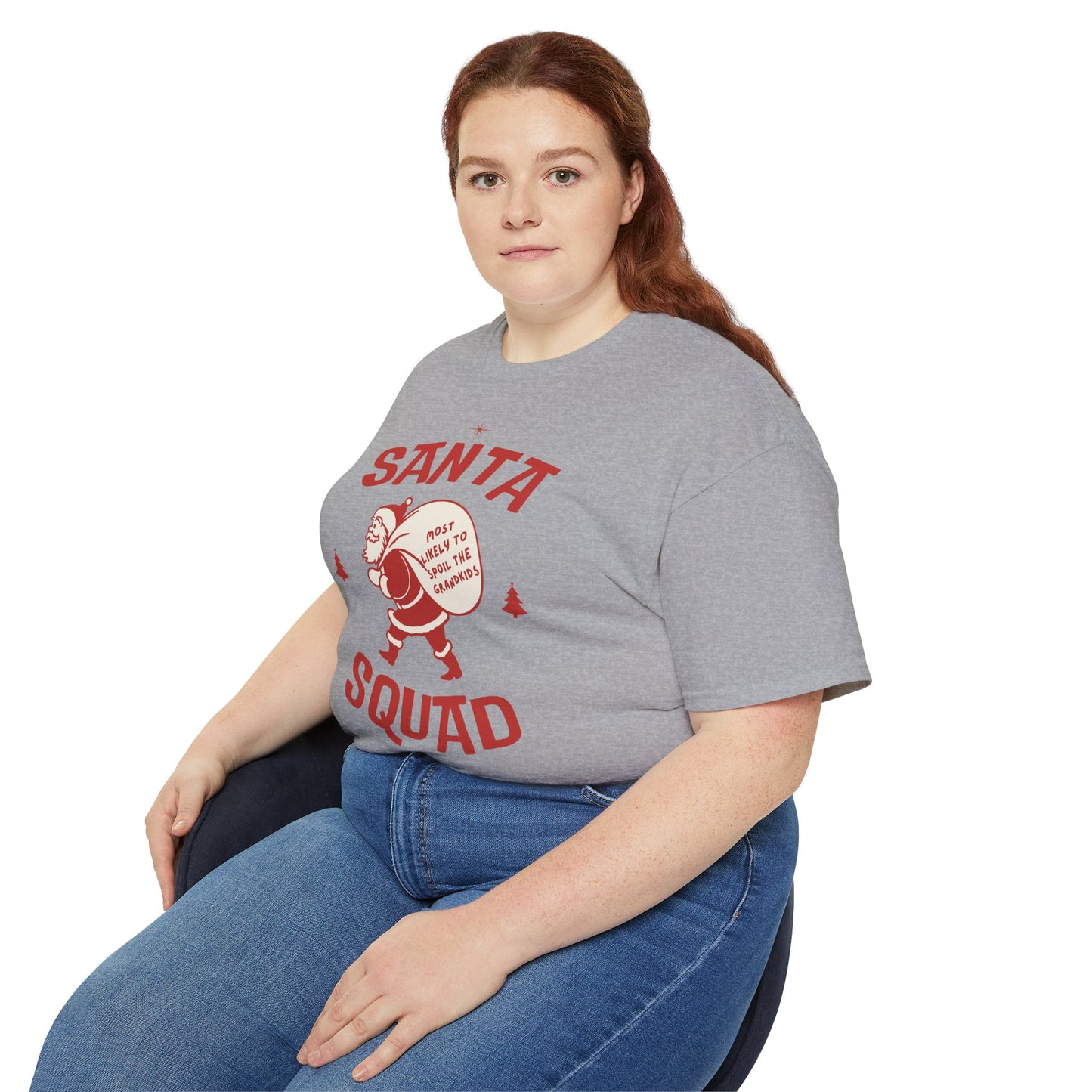 Santa Squad Unisex Ultra Cotton Tee - Perfect for Christmas Celebrations