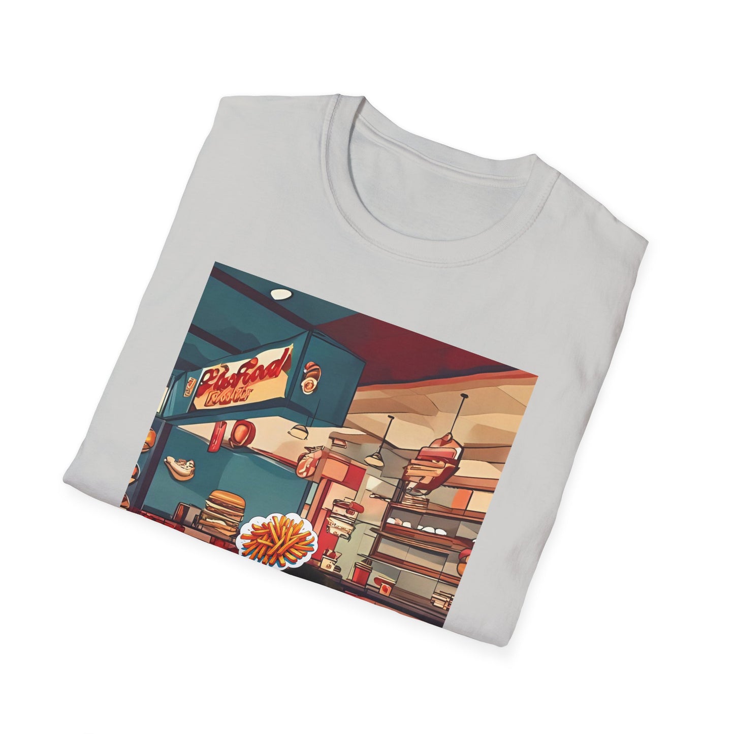 Whimsical Pet Café Unisex T-Shirt, Cute Animal Tee, Gift for Dog Lovers, Fun Casual Wear, Quirky Graphic Shirt, Pet-Themed Apparel