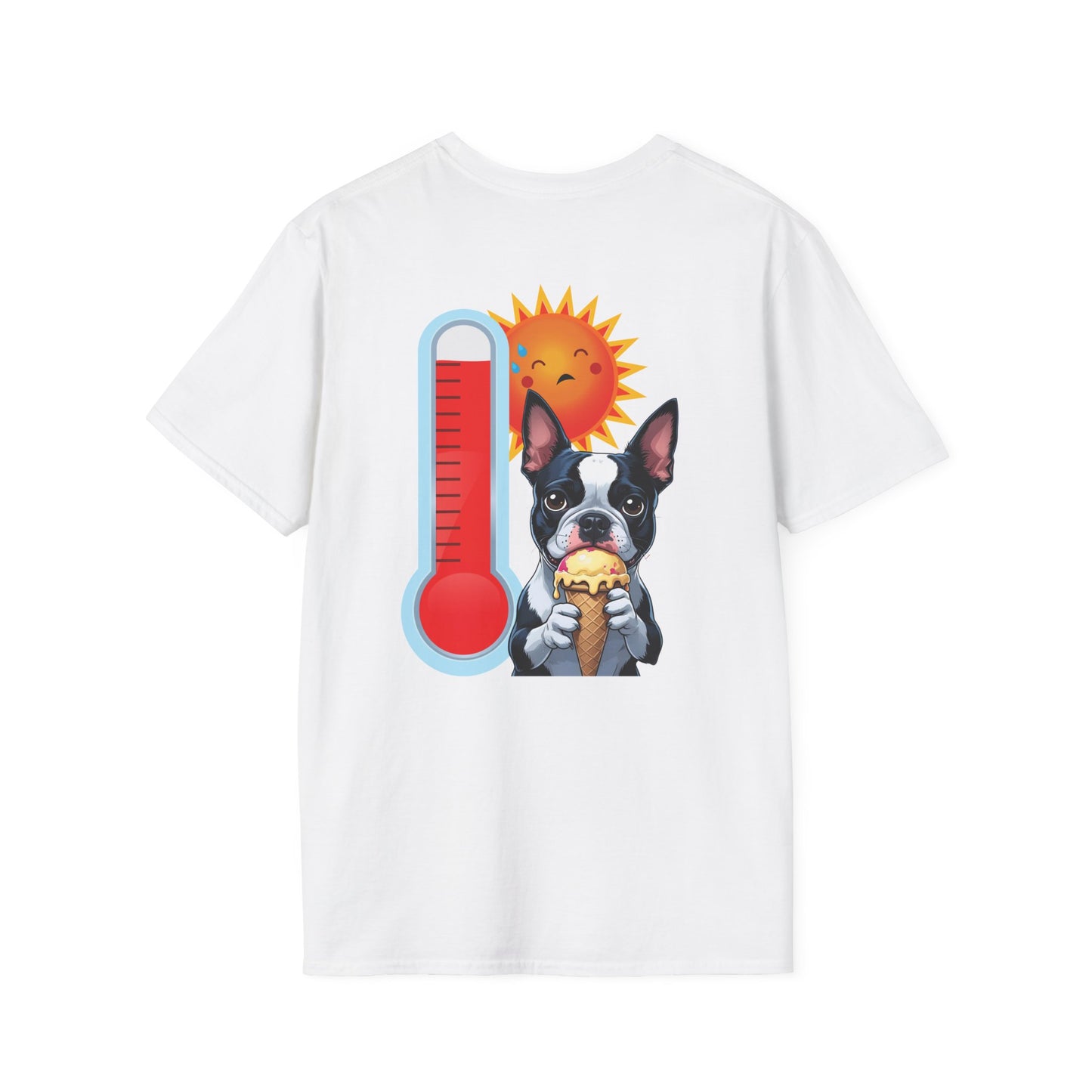 Grin and Bear it Unisex T-Shirt, Ice Cream Cone Design, This Too Shall Pass, Hot Weather Shirt, Funny Graphic Tee