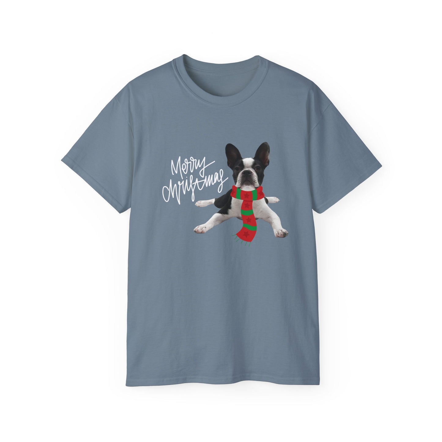 Boston Terrier Holiday Tee
