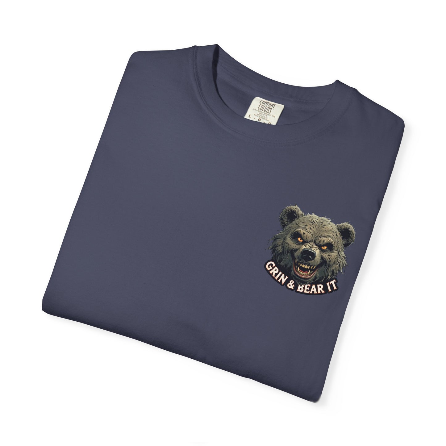 Satirical Stock Market Crash Unisex Tee, Funny Grin & Bear It Tshirt, Financial Crisis Shirt, Market Meltdown Top, Wall Street Humor Gift