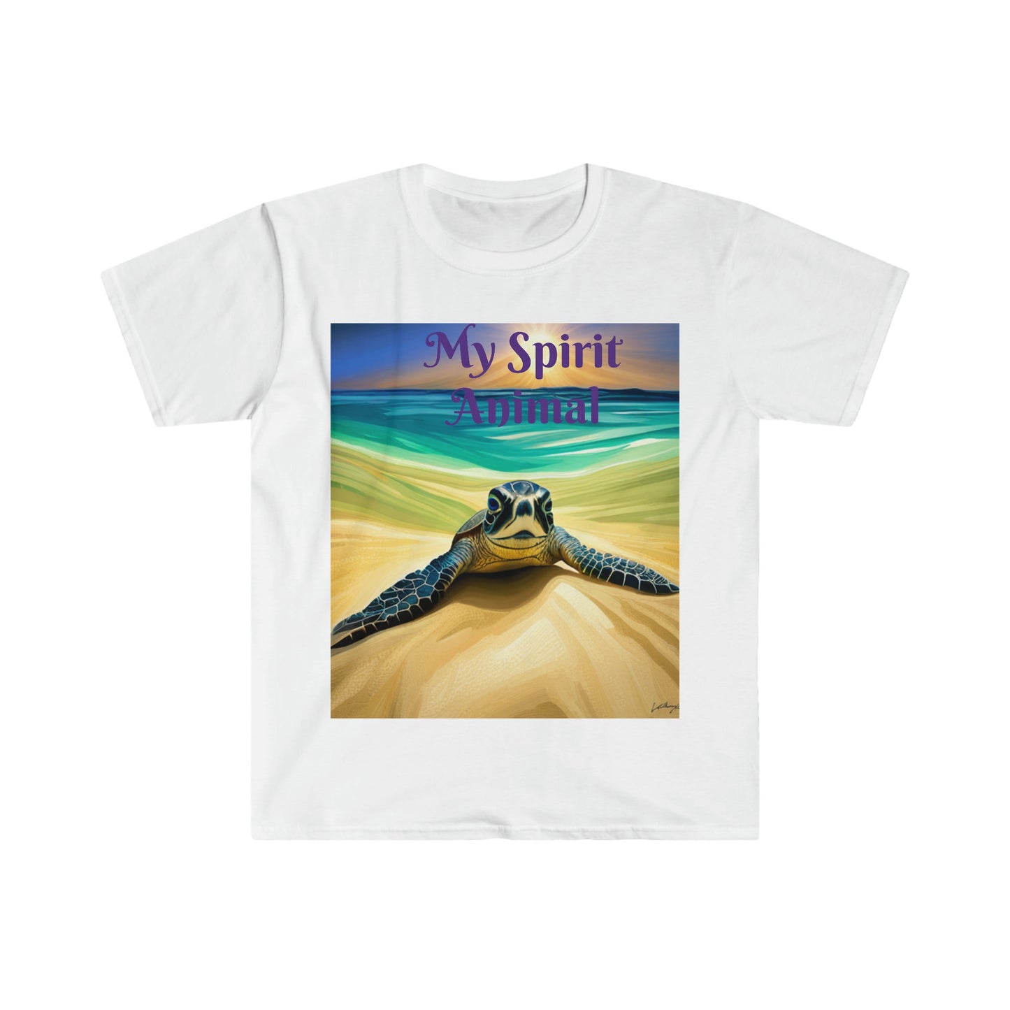 Sea Turtle lover shirt, Turtle my Spirit Animal, Gift for him her, cute turtle shirt