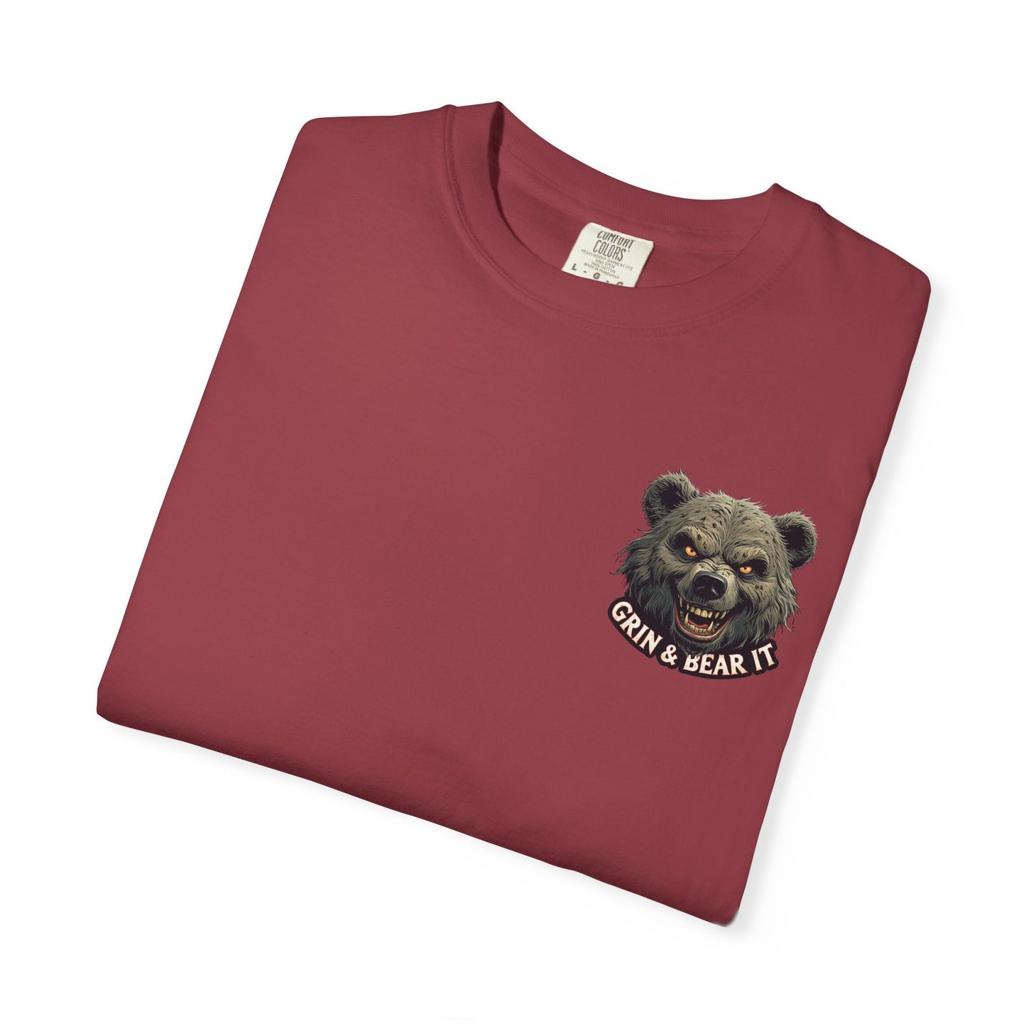 Satirical Stock Market Crash Unisex Tee, Funny Grin & Bear It Tshirt, Financial Crisis Shirt, Market Meltdown Top, Wall Street Humor Gift
