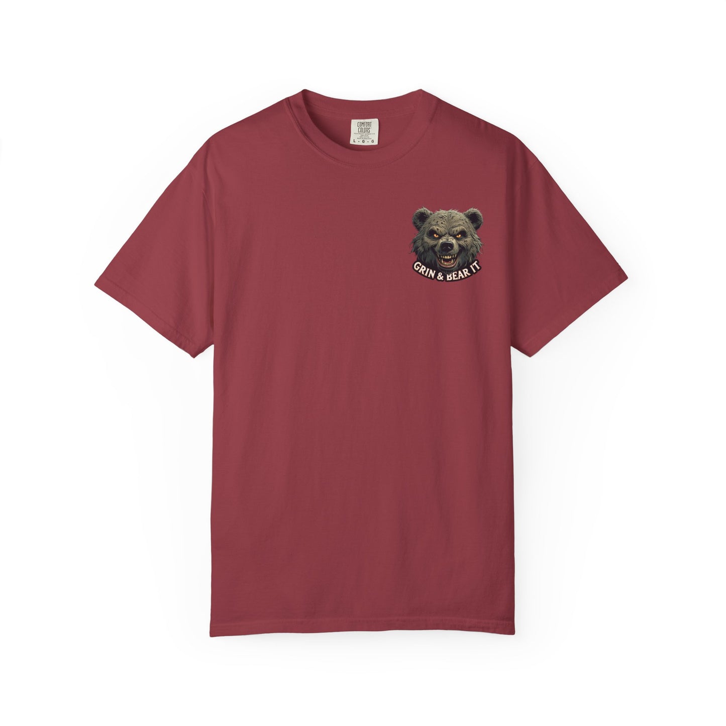 Satirical Stock Market Crash Unisex Tee, Funny Grin & Bear It Tshirt, Financial Crisis Shirt, Market Meltdown Top, Wall Street Humor Gift