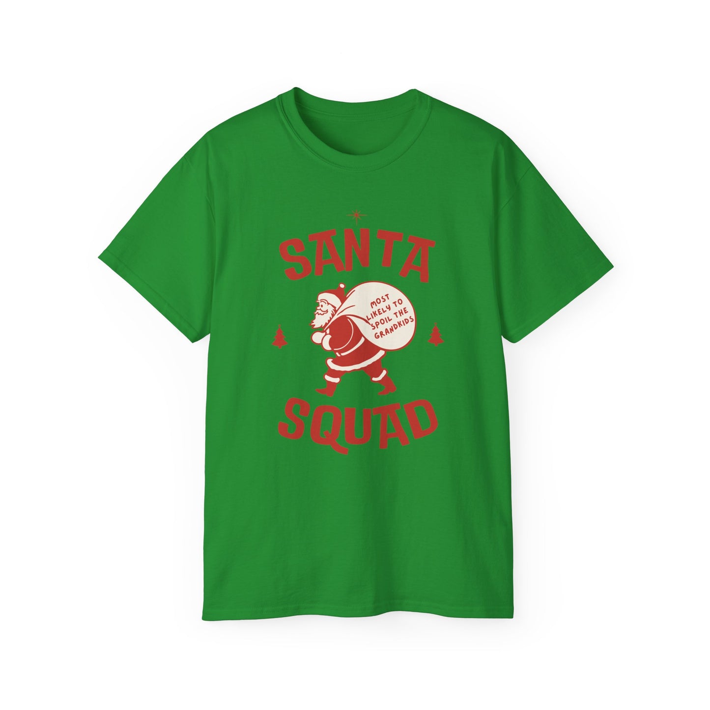 Santa Squad Unisex Ultra Cotton Tee - Perfect for Christmas Celebrations
