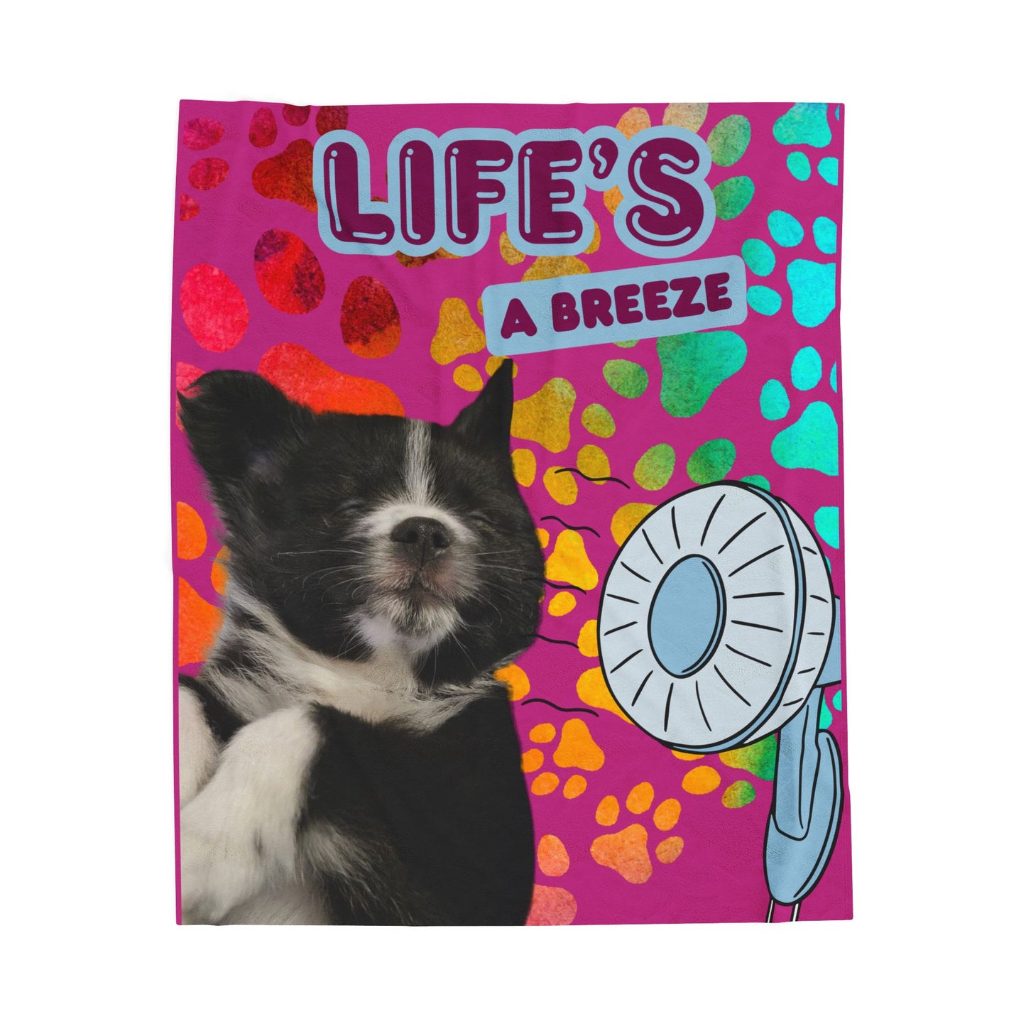 Vibrant Pet-Themed Velveteen Plush Blanket, Cozy Throw for Pet Lovers, Perfect Gift for Birthdays, Relaxing Nights, Home Decor