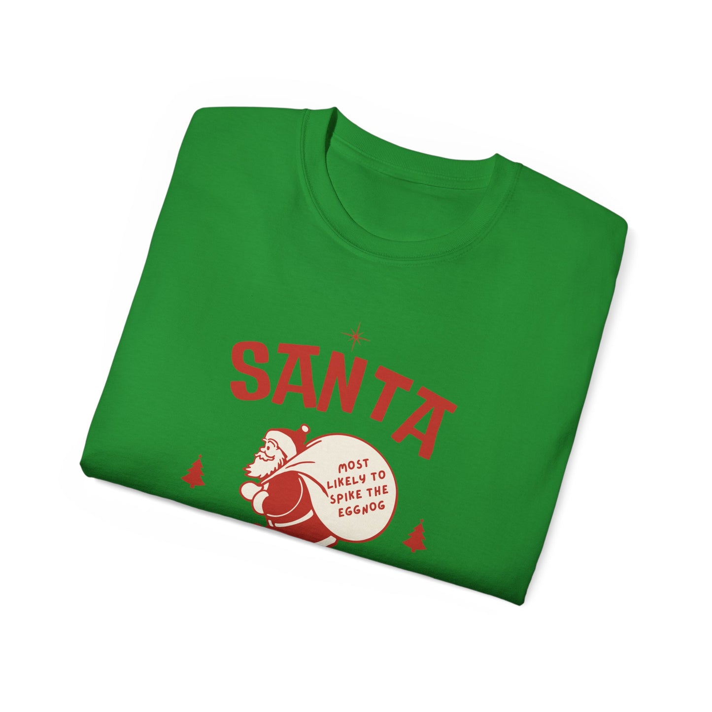 Personalize Retro Santa Squad Tee, Family/Friends/Group holiday shirts