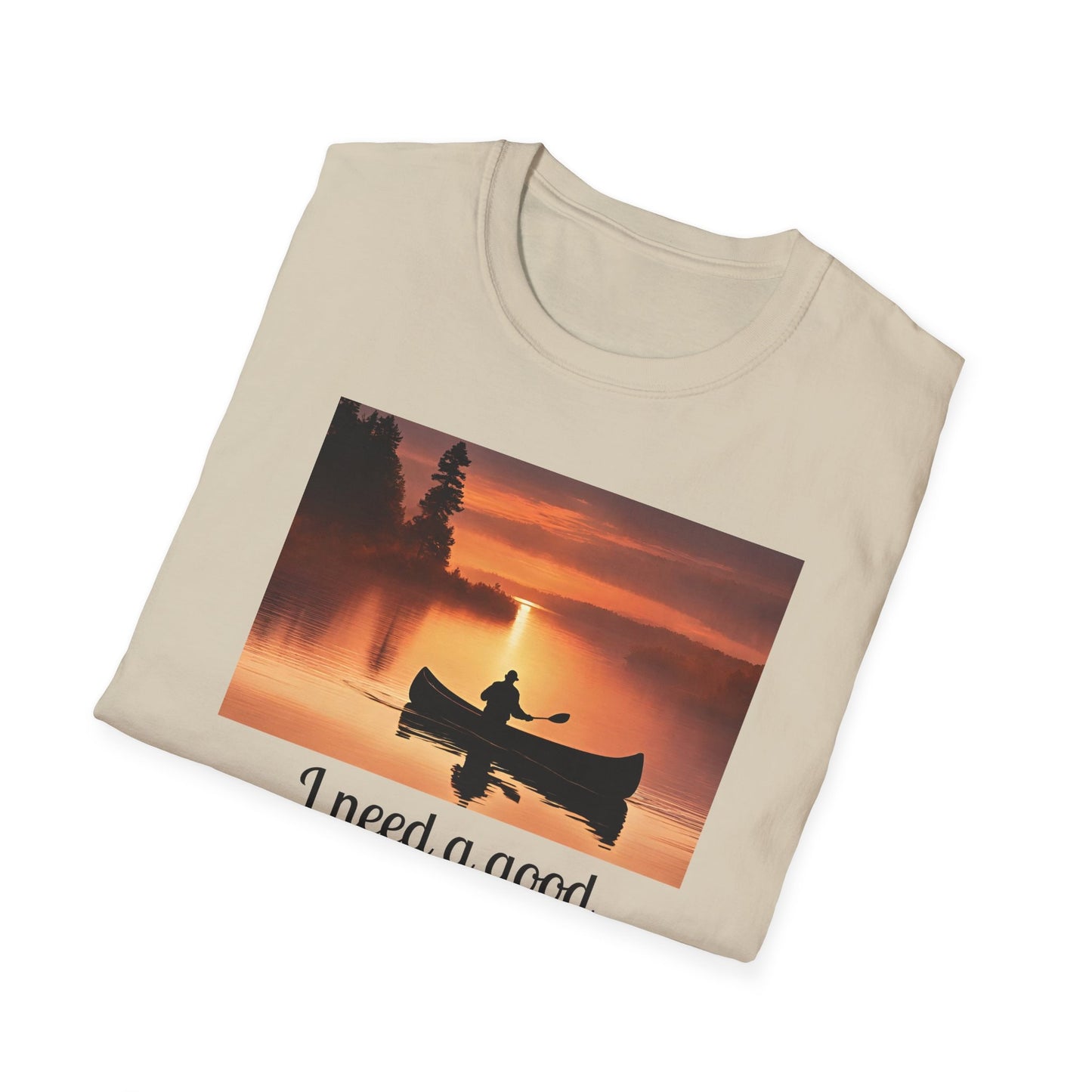 I need a good paddling tee, shirt for canoe enthusiast, gift for kayaker, gift for him, gift for her, Unisex Softstyle T-Shirt