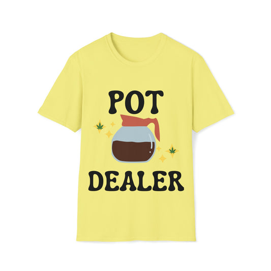 Pot dealer t-shirt, Coffee Pot, Waitress shirt, Server shirt, funny server shirt, funny waitress shirt, Coffee Pot shirt
