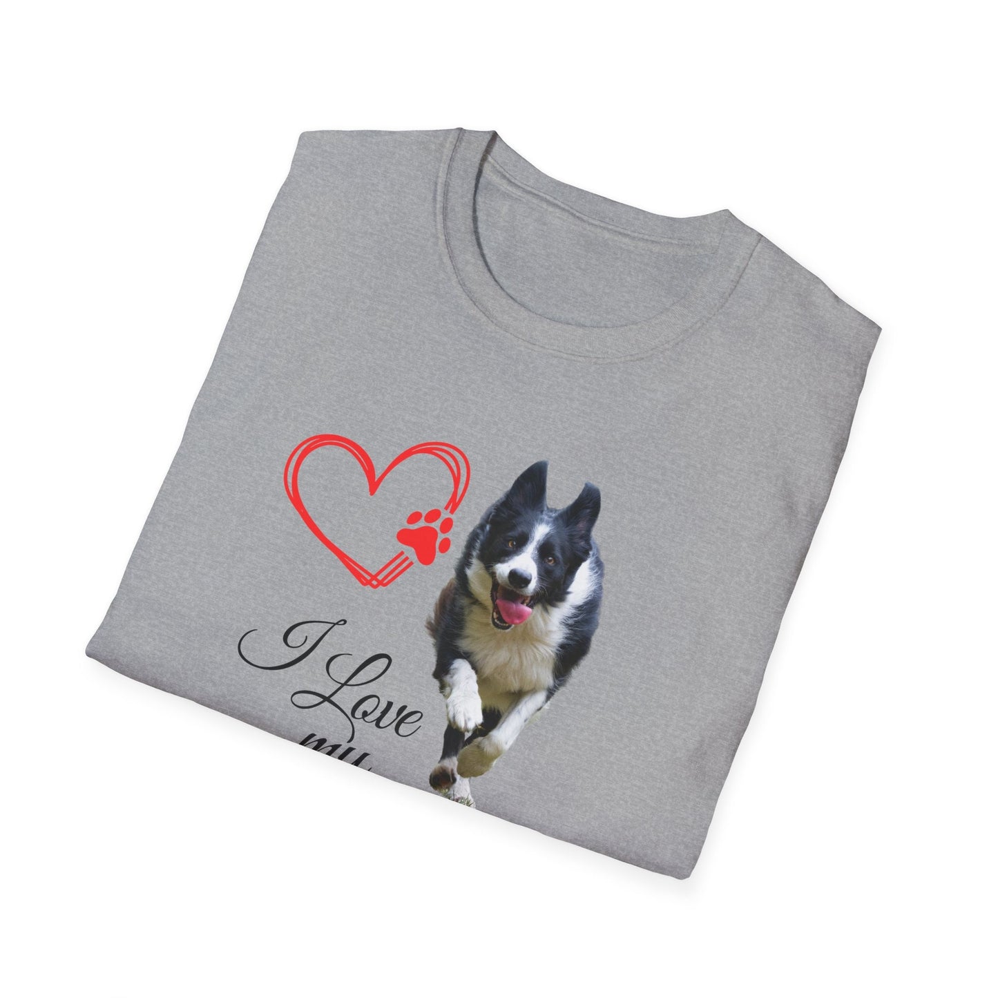 Border Collie lover shirt, border collie lover gift, border collie, gift for border collie owner, Unisex Softstyle T-Shirt
