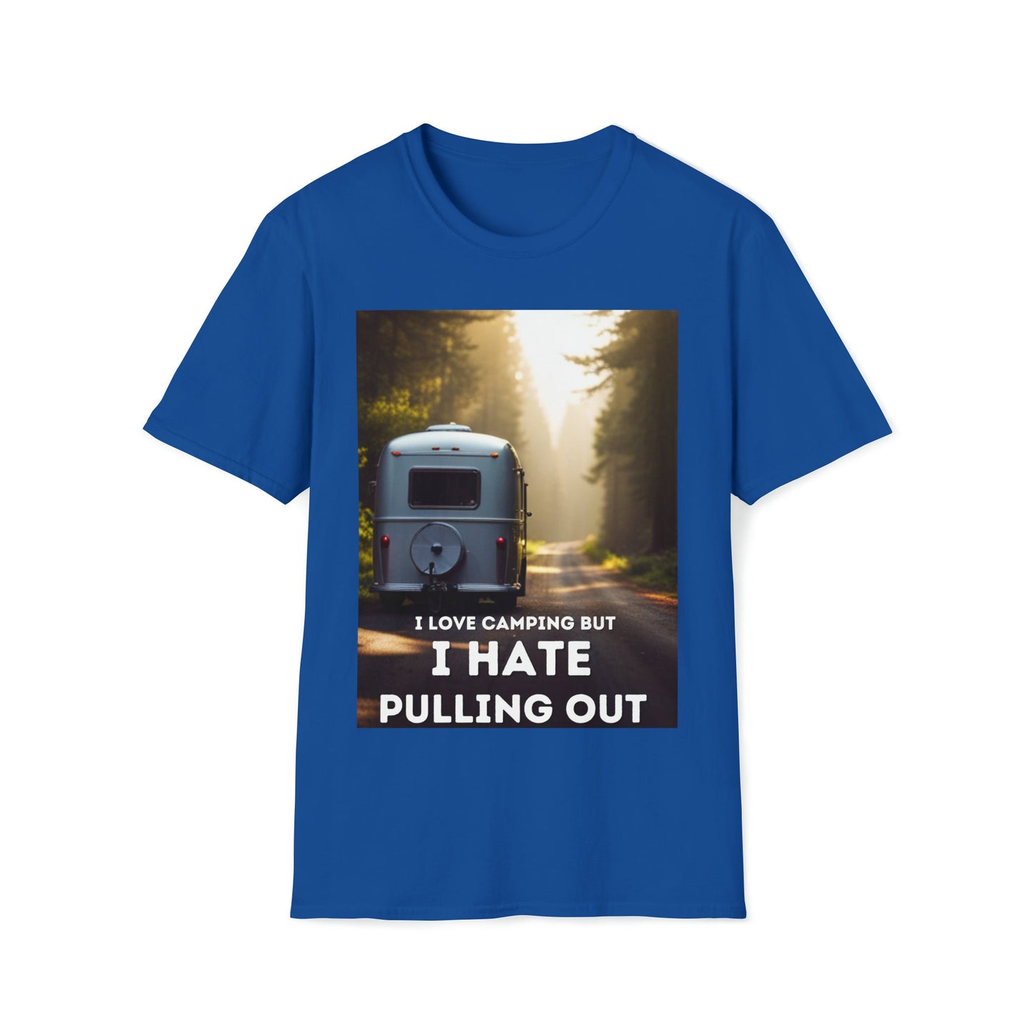 I love camping but I hate pulling out T-Shirt, funny camping shirt, funny rv owner shirt, Adult humor camping shirt