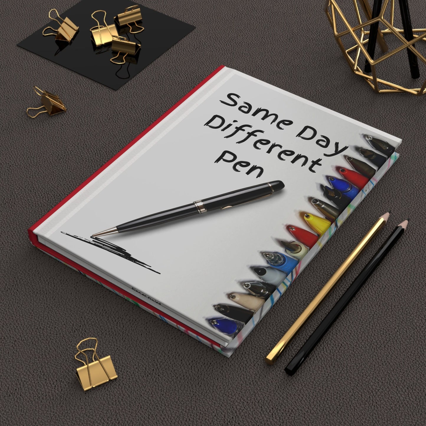 Same Day Again Hardcover Journal Matte