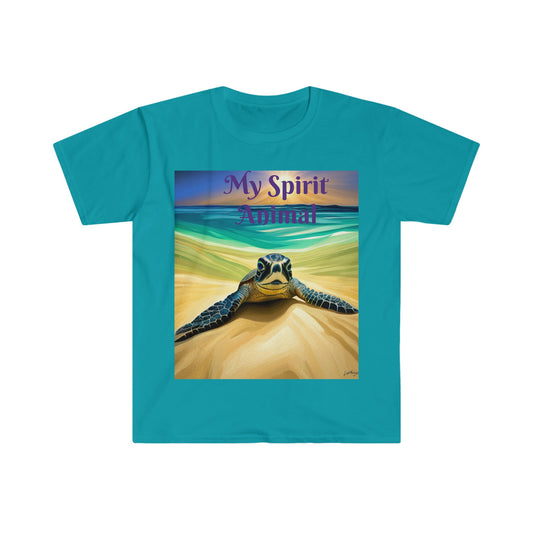 Sea Turtle lover shirt, Turtle my Spirit Animal, Gift for him her, cute turtle shirt