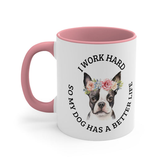 Boston Terrier Mama Mug, Boston Terrier Coffee Mug dog lover. dog lover gift boston terrier lover gift
