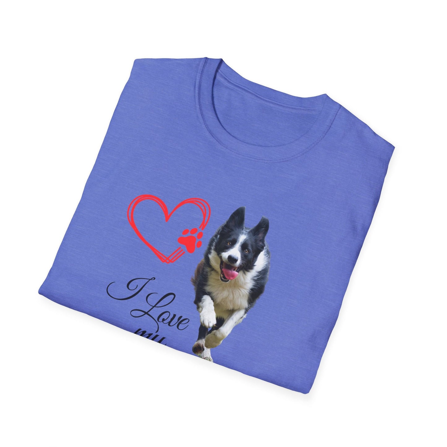 Border Collie lover shirt, border collie lover gift, border collie, gift for border collie owner, Unisex Softstyle T-Shirt