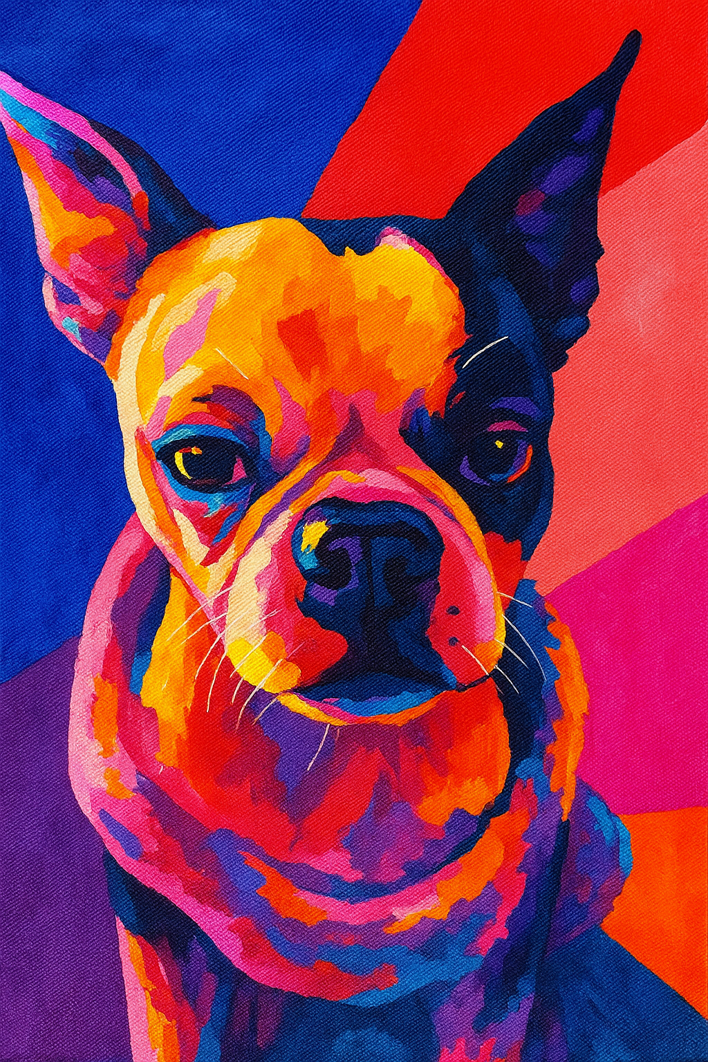 Personalized Pop Art Pet Portrait T-Shirt